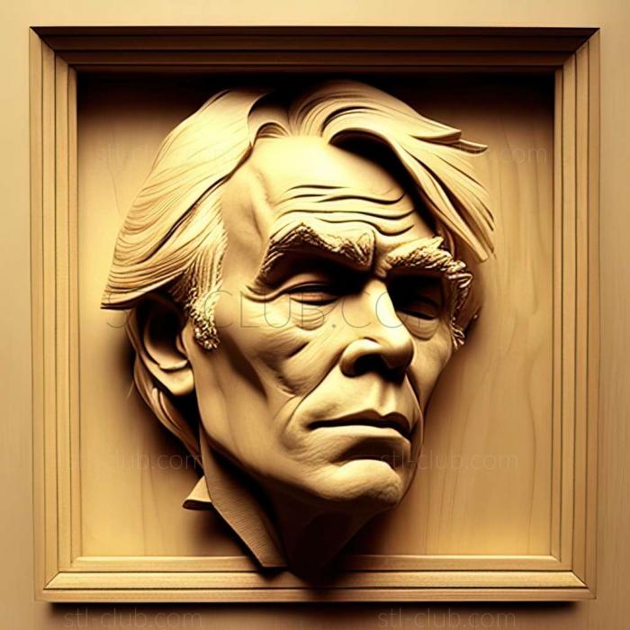 3D model Andy Warhol (STL)